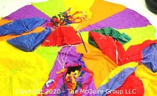 Group of Large Parachute Activity Toys - Room 13 Toy Closet