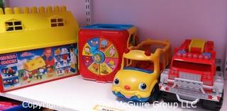 Group of  Children's Pre School Toys - Room 13 Toy Closet