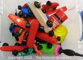 Group of  Children's Toys and Music Activities - Room 13 Toy Closet