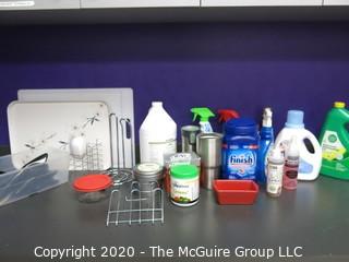 Group of Kitchen Cleaning Items - Room 20 Kitchen