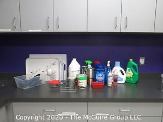 Group of Kitchen Cleaning Items - Room 20 Kitchen