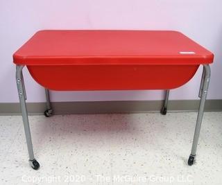 Plastic Sand Table With Lid on Casters - Room 20 Dining Room