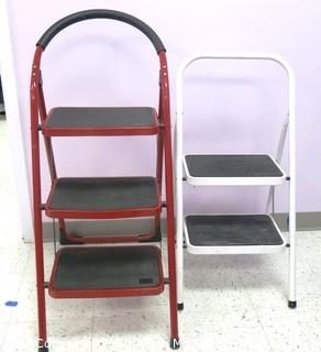 (2) Folding Step Stools - Room 20 Kitchen