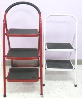 (2) Folding Step Stools - Room 20 Kitchen