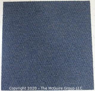 New in Box (11) Blue Carpet Squares.  They Measure approximately 24" Square each.  - Room 20 Kitchen