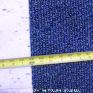 New in Box (11) Blue Carpet Squares.  They Measure approximately 24" Square each.  - Room 20 Kitchen