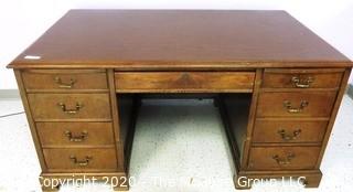 Large Wooden Office Desk - Room 2