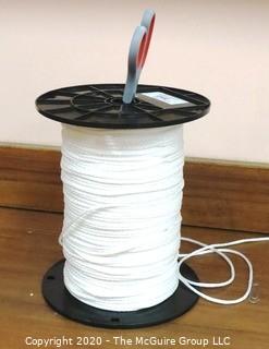 Large Bolt of Small Diameter Rope (use Scissors for size perspective) - Lobby