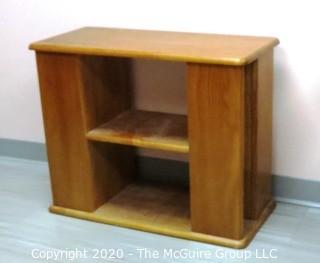 30" x 14" x 24"T; Wooden End Table - Lobby