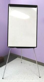 Dry Erase Presentation Board on Adjustable Easel - Room 16