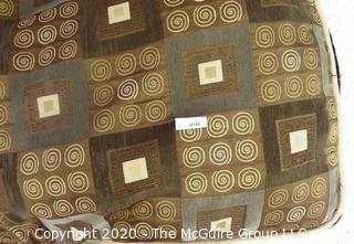 Large Rectangular Brown Floor Cushion.  Has been used in a classroom situation only.  - Room 18