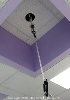 Heavy Duty Suspension Swing Rope with Pulley and Height Adjuster - Room 18