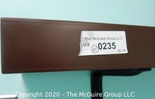 Wall Mount Shelf with Brackets.  Measures approximately 26"L x 10" W x 2" T.  DISASSEMBLY REQUIRED - Room 15