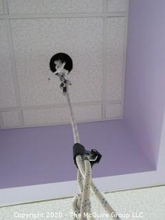 Heavy Duty Suspension Swing Rope with Pulley and Height Adjuster - Room 9