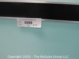 Wall Mount "Hook and Loop" Hanging Strip. Measures approximately 96" long.  DISASSEMBLY REQUIRED - Room 11