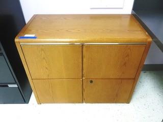 Wood Filing Cabinet - Room 1