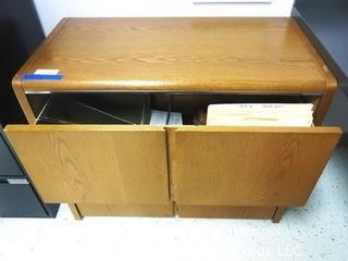 Wood Filing Cabinet - Room 1