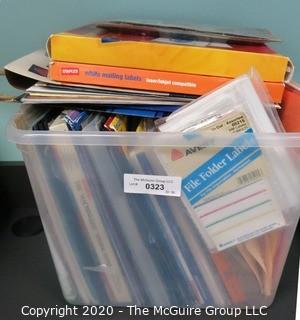 Office Supplies - Printing labels, tabs, cards, etc (Avery, HP, Staples- Room 1