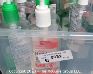 Box of partially used Pump Hand Sanitizers -  - Room 1