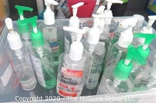 Box of partially used Pump Hand Sanitizers -  - Room 1