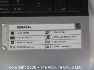 Gateway NE56R52 Laptop Windows 10 - good usable laptop to add to you home network