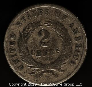 1864 Two Cent Large Motto