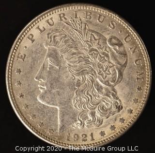 1921-D Morgan Dollar (Note: The mint mark description was changed from "O" to "D" at 6:09pm ET, April 9, 2020)