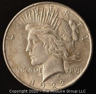 1922 Peace Dollar