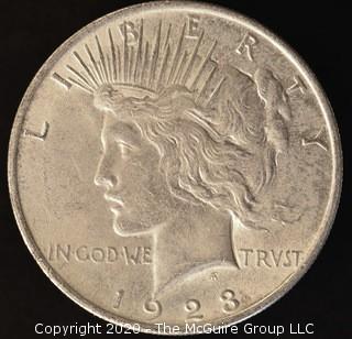 1923 Peace Dollar