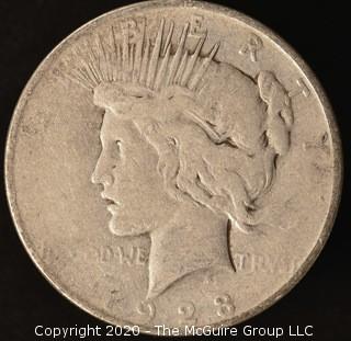 1923-D Peace Dollar