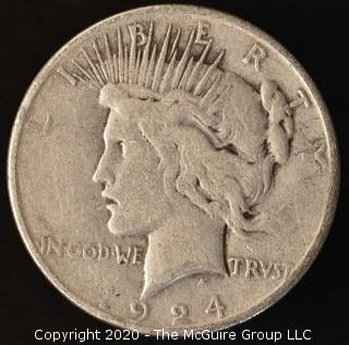 1924-S Peace Dollar