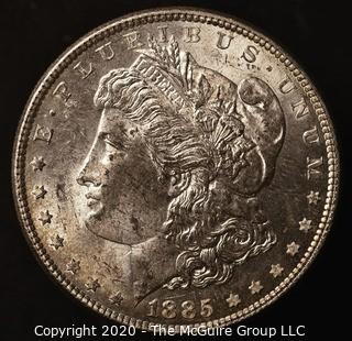 1885 Morgan Dollar