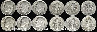 (6) 1947 U.S. Silver Dimes