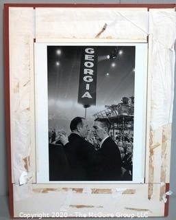 Black & White Large Format Photograph by A. Rickerby  - 1956 Democratic Convention