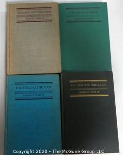 Set of Four Vintage Books By Thomas Wolfe