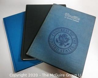 Group of 3 Books including Profiles of the 90th Congress, The One Book of Advertising & Packaging Designg