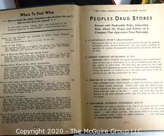 Set of 3 Books including Kinfolk by Pearl Buck, Robinson Crusoe & Happy Days Calendar Book of 1934