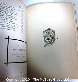 Vintage 1923 Lehigh University Yearbook