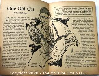 Vintage March 1947 Baseball Digest