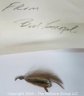 Antique Hand Tied Fishing Lure: Trout Fly named