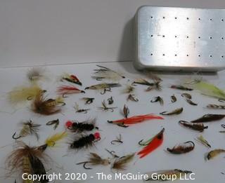 Fishing Lures: Trout Flies w/ case