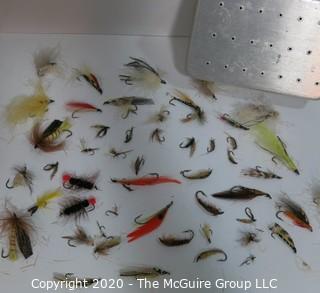 Fishing Lures: Trout Flies w/ case