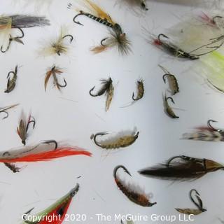 Fishing Lures: Trout Flies w/ case