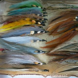 Fishing Lures: Trout Flies in case