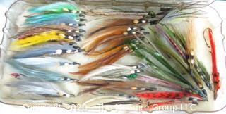 Fishing Lures: Trout Flies in case