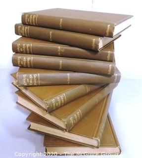 Set of 9 Volume Hard Back Books - Stories by English Authors