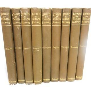 Set of 9 Volume Hard Back Books - Stories by English Authors