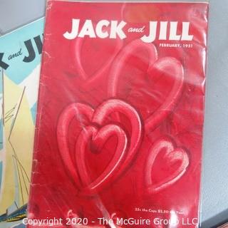 Group of Vintage Jack & Jill Magazines from 1949 & 1951