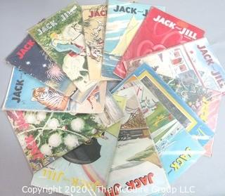 Group of Vintage Jack & Jill Magazines from 1949 & 1951