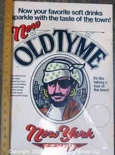 Vintage Advertising Poster New Old Tyme